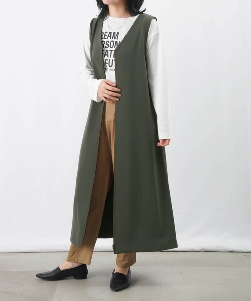 LUCA/LADY LUCK LUCA（ルカ/レディラックルカ）の「LC/LLL 3WAYジレジャンパースカート（ワンピース・レディース・イエロー/グレー/ブラック・FREE）」の10枚目の写真
