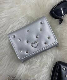 ロゴスタッズ 三つ折りウォレット（財布）｜HYSTERIC GLAMOUR