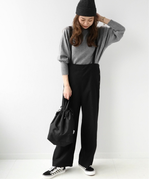 追加3》ウールミックス2wayビッグプルオーバー（ニット/セーター