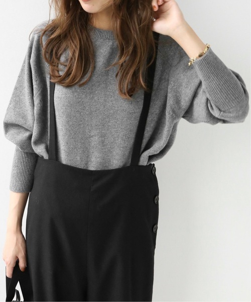 追加3》ウールミックス2wayビッグプルオーバー（ニット/セーター