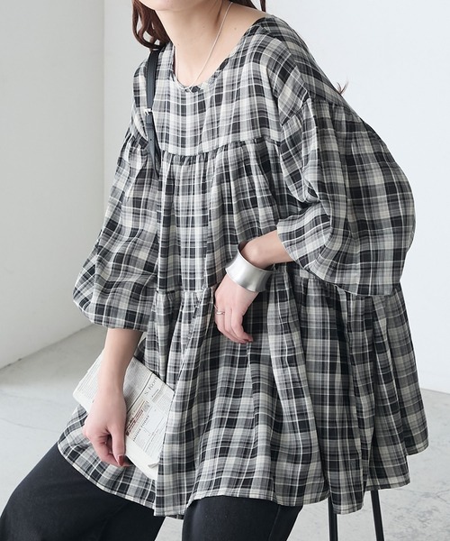 【新品】ベル ヴィンテージ ギャザーフリルデザインシャツミニワンピース セール】2wayティアードギャザーコットンミニワンピース