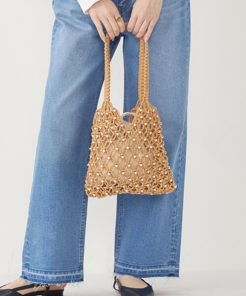 メタルビーズバック PAGEBOY ショルダーバッグ バッグ 「Casselini」メタルビーズ
