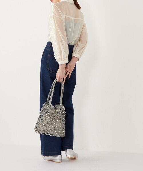 SHIPS Colors:メタルビーズ コード トート◇（トートバッグ）｜SHIPS