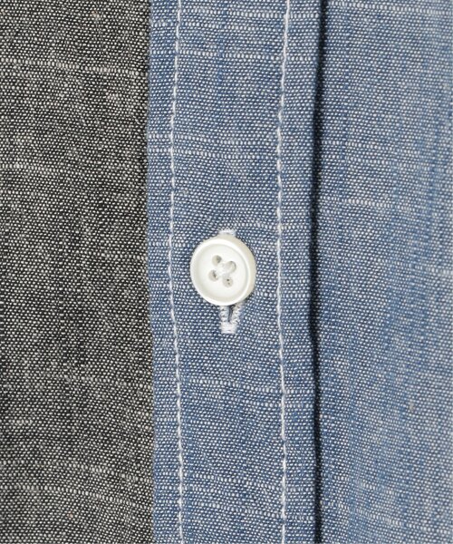 VENCEEXCHANGE(ヴァンスエクスチェンジ)の「ダンガリーレギュラーシャツ(シャツ/ブラウス・メンズ・ブラック/ブルー/その他1・M/L)」の13枚目の写真