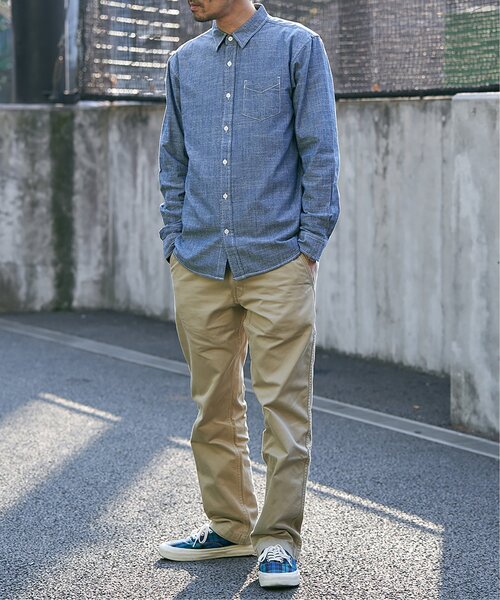 VENCEEXCHANGE(ヴァンスエクスチェンジ)の「ダンガリーレギュラーシャツ(シャツ/ブラウス・メンズ・ブラック/ブルー/その他1・M/L)」の18枚目の写真