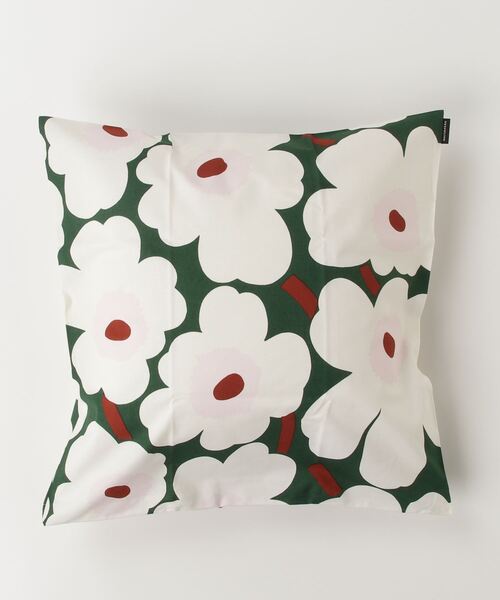 marimekko(マリメッコ)の「Pieni Unikko / Cushion Cover 50x50cm(クッション/クッションカバー・レディース・グリーン・FREE)」の2枚目の写真