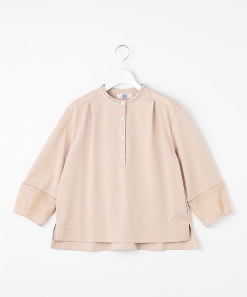 J.PRESS(ジェイプレス)の「【洗える】プレーティングジャージー バンドカラー カットソー(Tシャツ/カットソー・レディース・ホワイト系/ピンク系/サックスブルー系・MEDIUM/LARGE)」の15枚目の写真