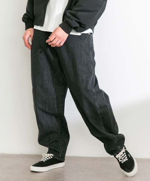 URBAN RESEARCH Sonny Label(アーバンリサーチサニーレーベル)の「デニムバレルパンツ(デニムパンツ・メンズ・インディゴブルー/グレー/ブラック・LARGE/MEDIUM)」の10枚目の写真