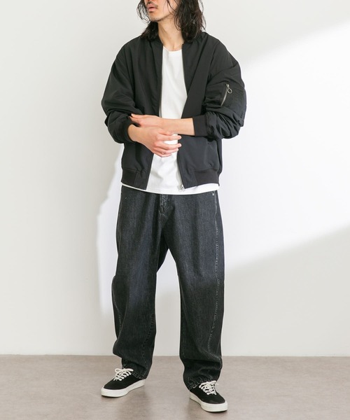 URBAN RESEARCH Sonny Label(アーバンリサーチサニーレーベル)の「デニムバレルパンツ(デニムパンツ・メンズ・インディゴブルー/グレー/ブラック・LARGE/MEDIUM)」の14枚目の写真