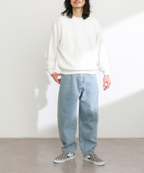 URBAN RESEARCH Sonny Label(アーバンリサーチサニーレーベル)の「デニムバレルパンツ(デニムパンツ・メンズ・インディゴブルー/グレー/ブラック・LARGE/MEDIUM)」の21枚目の写真