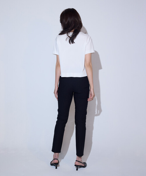 COMME CA ISM（コムサイズム）の「【美しいベーシックパンツ】サマーハイテンションパンツ（その他パンツ・レディース・グレイッシュベージュ/ネイビー/ブラック/サックスブルー・SMALL/MEDIUM/LARGE/X-LARGE/XX-LARGE/X-SMALL/XX-SMALL）」の15枚目の写真