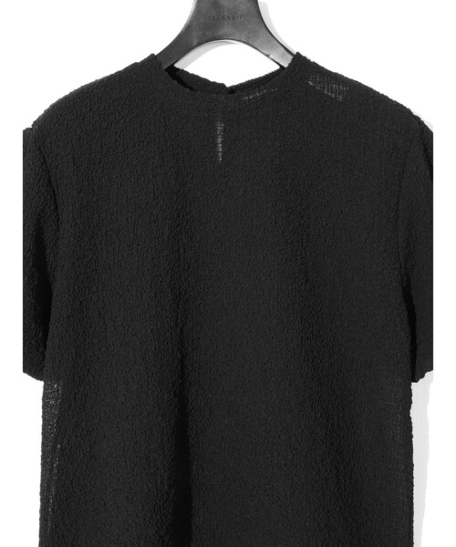 tシャツ MIDIUMISOLID for Ladies シアークルーネックパフスリーブプルオーバー レディース MARcourt｜MIDIUMISOLID for Ladies シアークルーネック