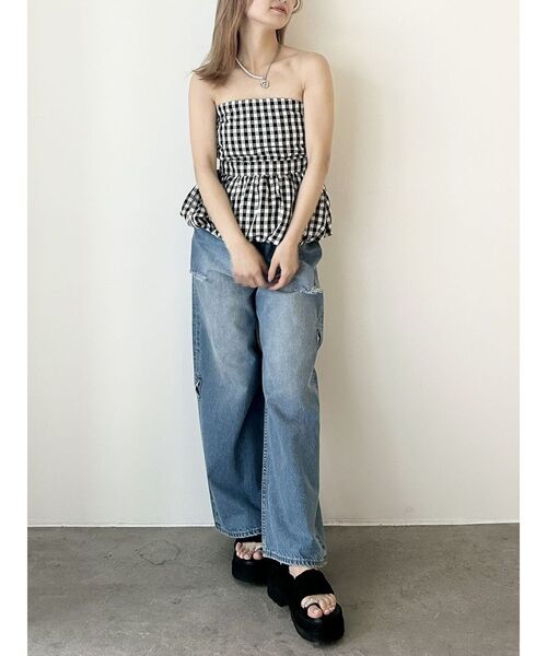 セール】BALLOON BARE TOPS/バルーンベアトップス【セットアップ