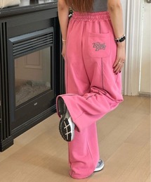 kirakiraShop（キラキラショップ）の「バックロゴ スウェット パンツ（スウェットパンツ）」