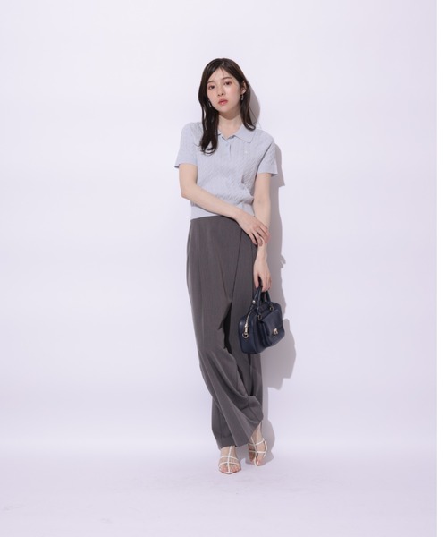 Rirandture リランドチュール　ハイウェストショートパンツ Rirandture（リランドチュール）の「ベルテッドハイウエスト