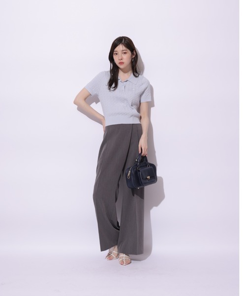 【最終値下げ】Rirandture ハイウエストラップパンツ ハイウエストラップパンツ（その他パンツ）｜Rirandture（リ