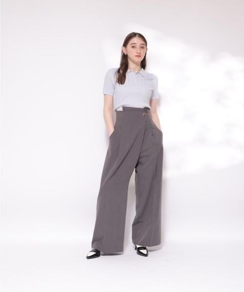 ハイウエストラップパンツ（その他パンツ）｜Rirandture（リランド