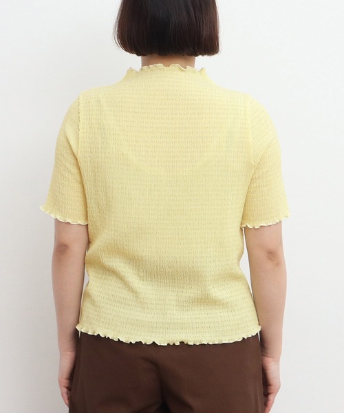 美品　人気完売品　CHILD WOMAN 半袖プルオーバー•ニット•セーター CHILD WOMAN（チャイルドウーマン）の「綿リリヤンいちご