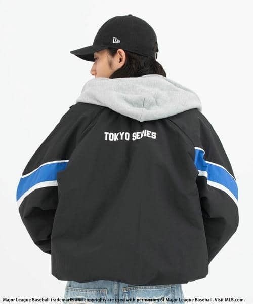 【MLB】TOKYO SERIES 2025 配色ナイロンジャケット MLB】TOKYO SERIES 2025 配色ナイロンジャケット（ナイロン
