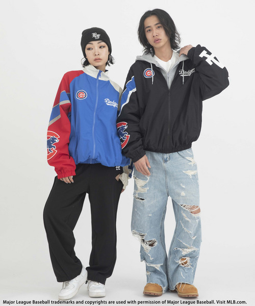 セール】【MLB】TOKYO SERIES 2025 配色ナイロンジャケット（ナイロン