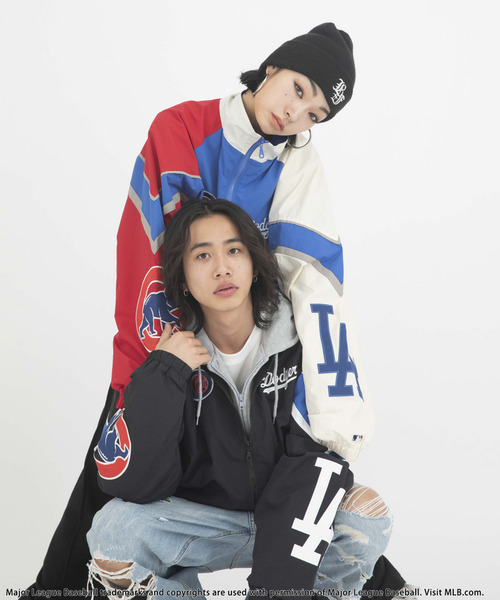 セール】【MLB】TOKYO SERIES 2025 配色ナイロンジャケット（ナイロン