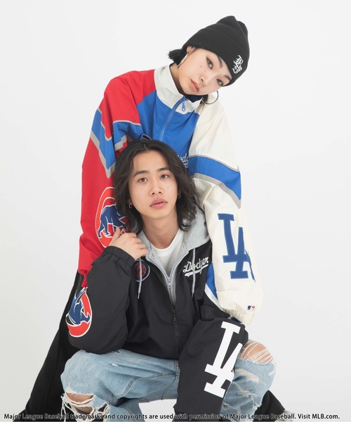 MLB】TOKYO SERIES 2025 配色ナイロンジャケット（ナイロンジャケット