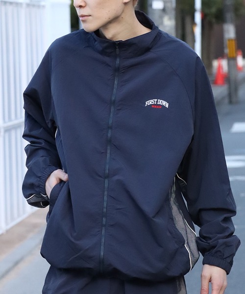 セール】【FIRST DOWN/ファーストダウン】 TASLAN NYOLON TRACK PANTS