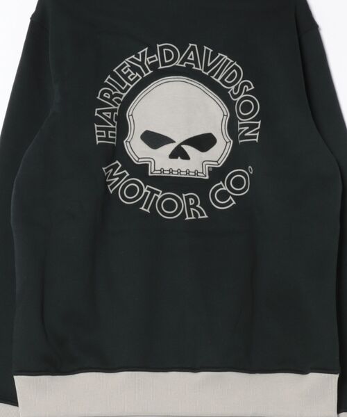 セール】ウィリーG(R)スカル・カラーブロック・ジップ・フロント