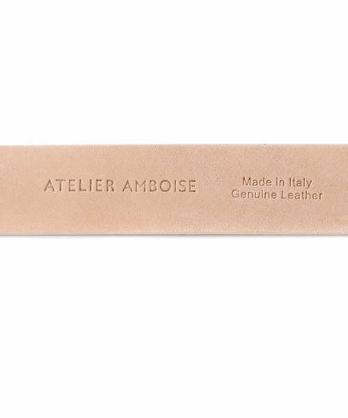 Noble(ノーブル)の「ATELIER AMBOISE/アトリエ アンボワーズ スエードガチャベルト(ベルト・レディース・ベージュ・80)」の7枚目の写真