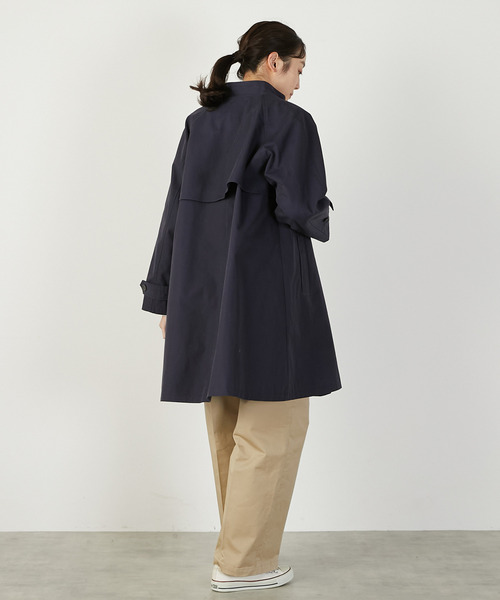 MELROSE claire(メルローズ クレール)の「【スタンドカラーテントミドルコート】(その他アウター・レディース・ベージュ/ネイビー/カーキ・FREE)」の19枚目の写真