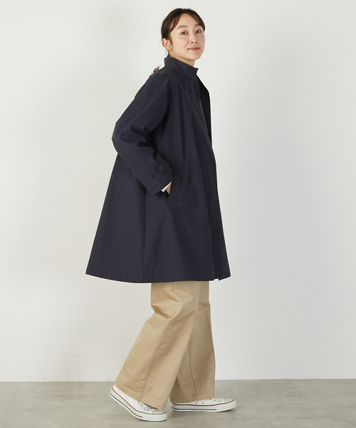 MELROSE claire(メルローズ クレール)の「【スタンドカラーテントミドルコート】(その他アウター・レディース・ベージュ/ネイビー/カーキ・FREE)」の20枚目の写真