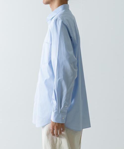 ATON GIZA BROAD STANDARD SHIRTS（シャツ/ブラウス）｜ATON（エイトン