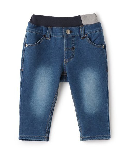 sense of wonder(センスオブワンダー)の「ニットデニムパンツ(デニムパンツ・キッズ・ネイビー・80cm/90cm/110cm/100cm/120cm/130cm)」の1枚目の写真