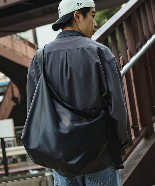 niko and...(ニコアンド)の「TRダブルポケットシャツ(シャツ/ブラウス・メンズ・ブラック/チャコール・MEDIUM/LARGE)」の7枚目の写真