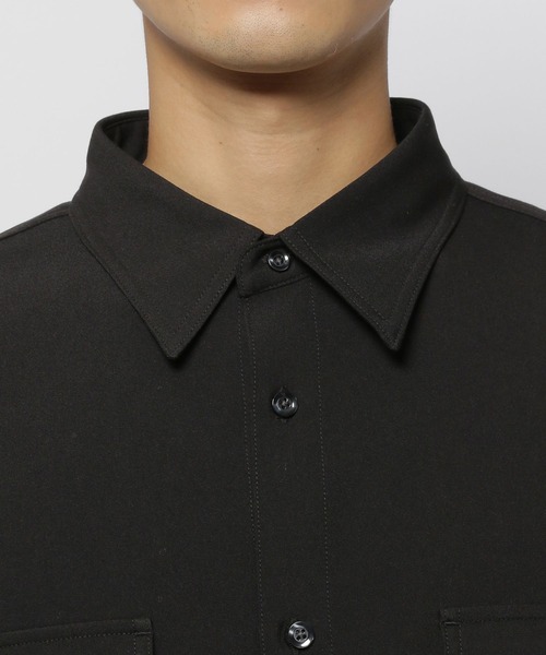 niko and...(ニコアンド)の「TRダブルポケットシャツ(シャツ/ブラウス・メンズ・ブラック/チャコール・MEDIUM/LARGE)」の22枚目の写真