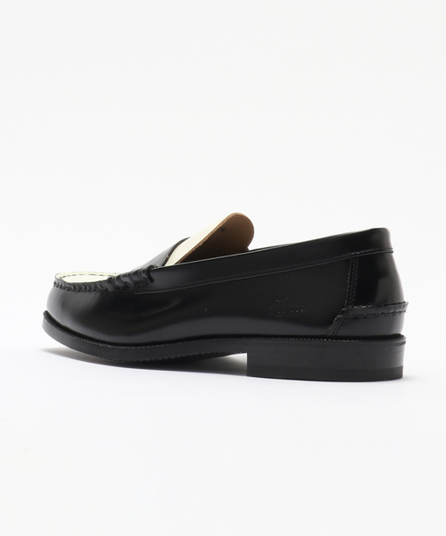 The Kenford Fineshoes / ケンフォード】コンビ ローファー ブラック