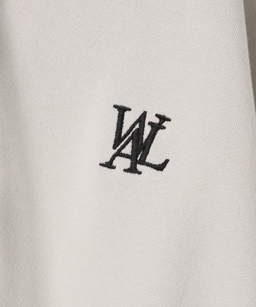 WOOALONG(ウアロン)の「【UNISEX】WOOALONG/シグネチャーフードジップ(ウラケ)(パーカー・レディース・ライトグレー/ブラウン系その他/ネイビー/チャコール・SMALL)」の11枚目の写真