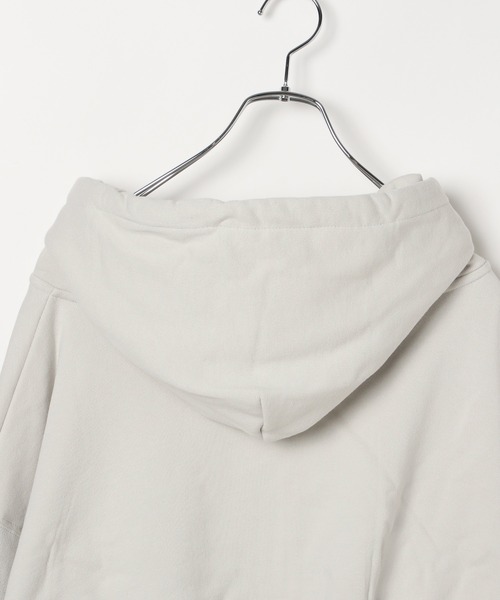 WOOALONG(ウアロン)の「【UNISEX】WOOALONG/シグネチャーフードジップ(ウラケ)(パーカー・レディース・ライトグレー/ブラウン系その他/ネイビー/チャコール・SMALL)」の10枚目の写真