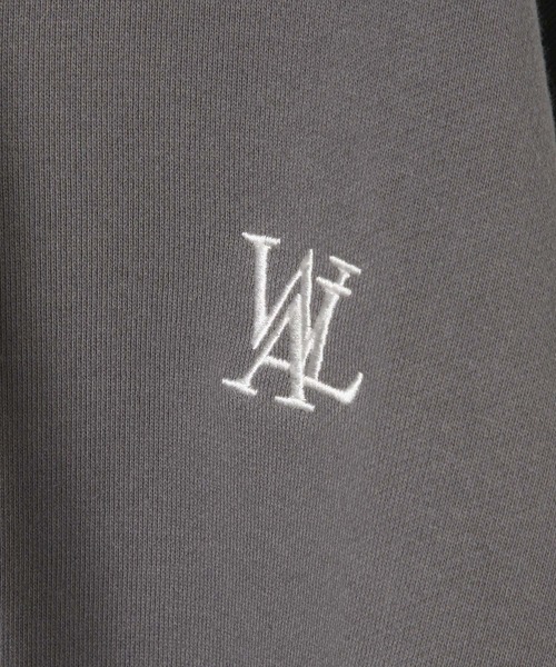 WOOALONG(ウアロン)の「【UNISEX】WOOALONG/シグネチャーフードジップ(ウラケ)(パーカー・レディース・ライトグレー/ブラウン系その他/ネイビー/チャコール・SMALL)」の14枚目の写真