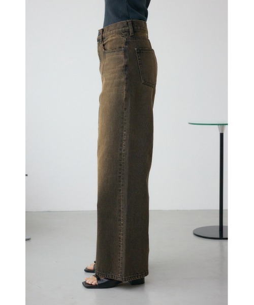 AZUL by moussy(アズールバイマウジー)の「AZUL DENIM ヴィンテージワイドデニム(デニムパンツ・レディース・ライトブルー/ブラック・SMALL/MEDIUM)」の14枚目の写真