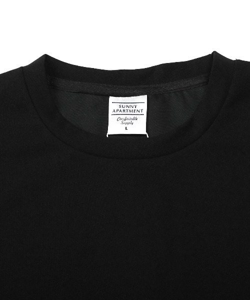 LUXSTYLE(ラグスタイル)の「梨地切り替えロンT(Tシャツ/カットソー・メンズ・ブルー/ブラック/グレー・M/L/XL)」の18枚目の写真