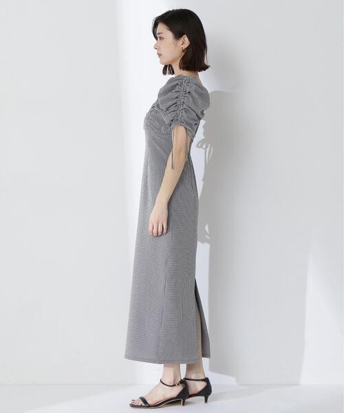 NATURAL BEAUTY BASIC(ナチュラルビューティーベーシック)の「◇サッカーオフショルIラインワンピース(ワンピース・レディース・ブルー系その他/ブラック系その他・P/S/MEDIUM)」の17枚目の写真