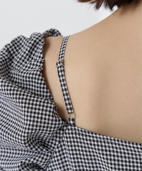 NATURAL BEAUTY BASIC(ナチュラルビューティーベーシック)の「◇サッカーオフショルIラインワンピース(ワンピース・レディース・ブルー系その他/ブラック系その他・P/S/MEDIUM)」の22枚目の写真