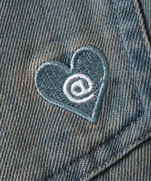 algy（アルジー）の「グランジワイドハーフパンツ（デニムパンツ・キッズ・グレー/サックスブルー・SMALL/MEDIUM/X-SMALL/XX-SMALL）」の3枚目の写真