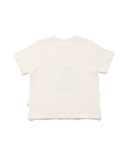 gelato pique（ジェラートピケ）の「【KIDS】ぬいぐるみワンポイントTシャツ（ルームウェア/パジャマ・キッズ・ラベンダー/ベージュ/ミント/ブルー/オフホワイト/ピンク/ライトピンク・100/90/120/110）」の9枚目の写真