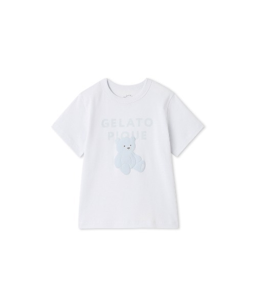KIDS】ぬいぐるみワンポイントTシャツ（ルームウェア/パジャマ 