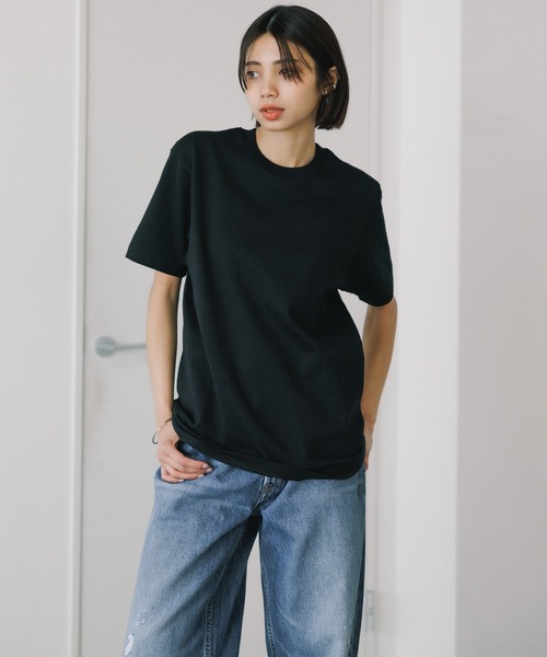 Hanes/ヘインズ 1P KURO CREW NECKT-SHIRT Tシャツ（Tシャツ
