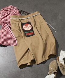 RED KAP | RED KAP/レッドキャップ 別注 2TUCK BAGGY WIDE TWILL SHORTS PANTS/バギーショートパンツ/ワイドフィット(その他パンツ)