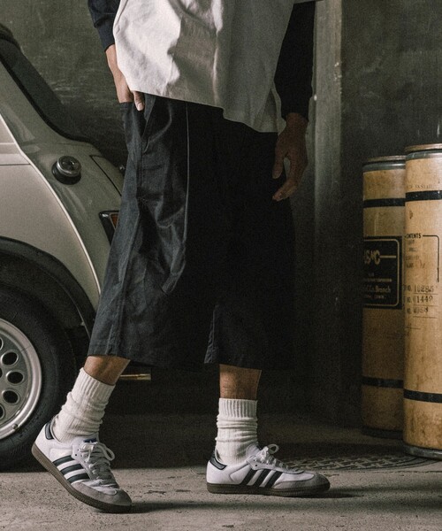 RED KAP（レッドキャップ）の「RED KAP/レッドキャップ 別注 2TUCK BAGGY WIDE TWILL SHORTS PANTS/バギーショートパンツ/ワイドフィット（その他パンツ・メンズ・ブラウン/ベージュ/ブラック/チャコールグレー・MEDIUM/LARGE）」の16枚目の写真