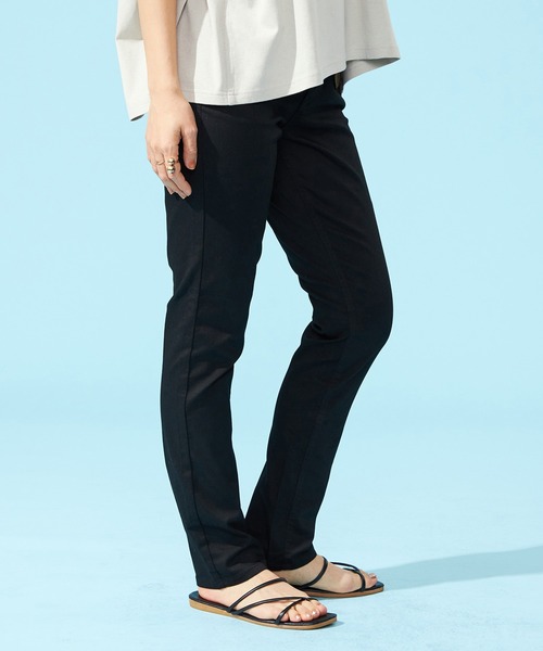 C17（シーセブンティーン）の「C17 COOLスキニーデニムパンツ【涼】（デニムパンツ・レディース・ブラック/ダークインディゴブルー/ライトインディゴブルー・SMALL/MEDIUM/LARGE/X-SMALL）」の12枚目の写真